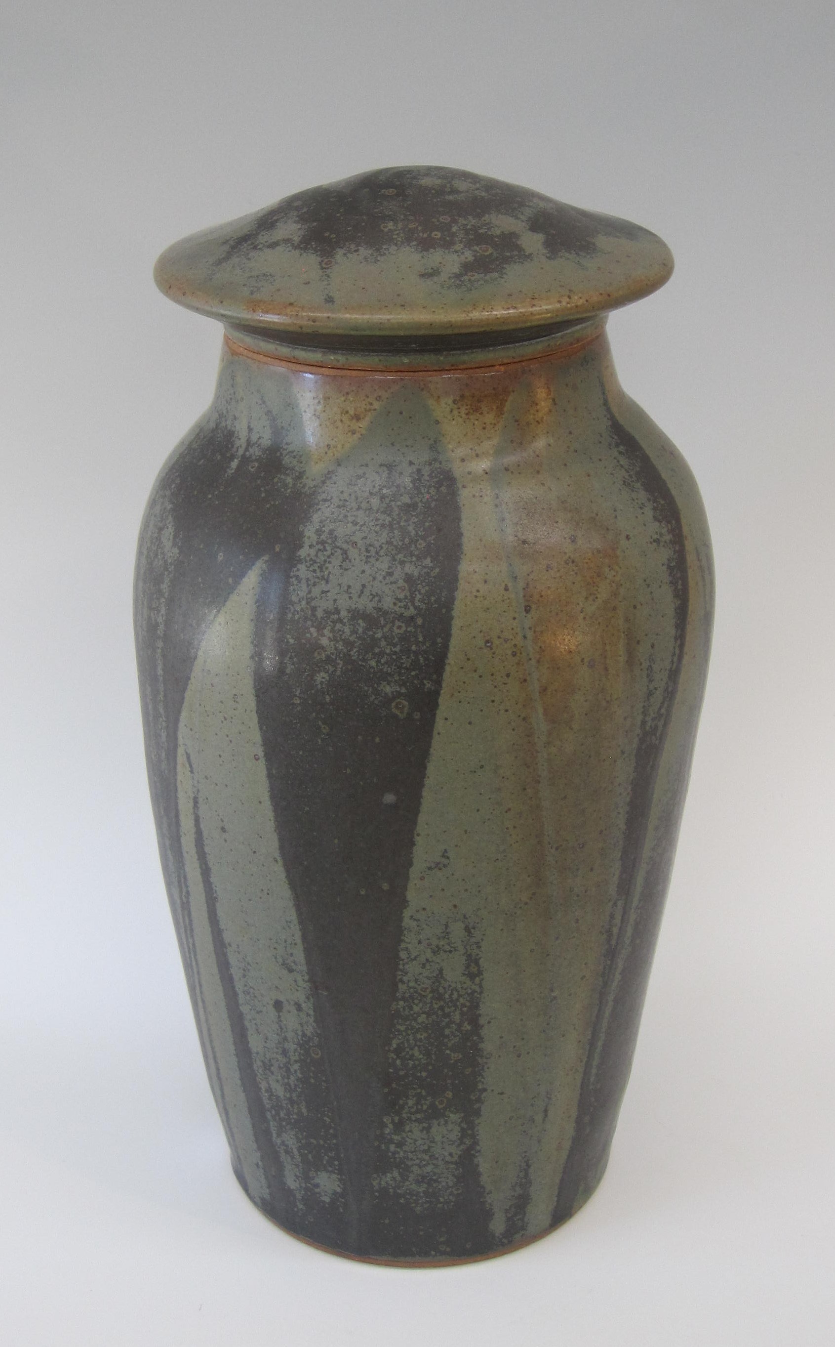 Lidded Jar 15"x7 1/2" item# 264 $250