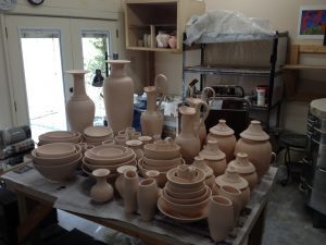 4-7-2014 new bisque ware to glaze over the next few weeks