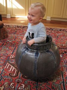 My large Jars can be used to contain Small children