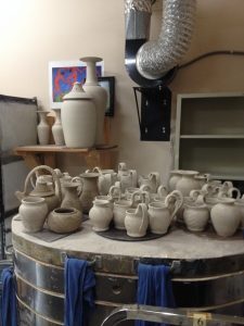 More greenware to bisque fire soon 6/12/14  I hope to see many people this Saturday at Art in the Park in Blowing Rock NC