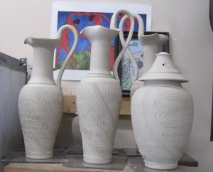 More greenware