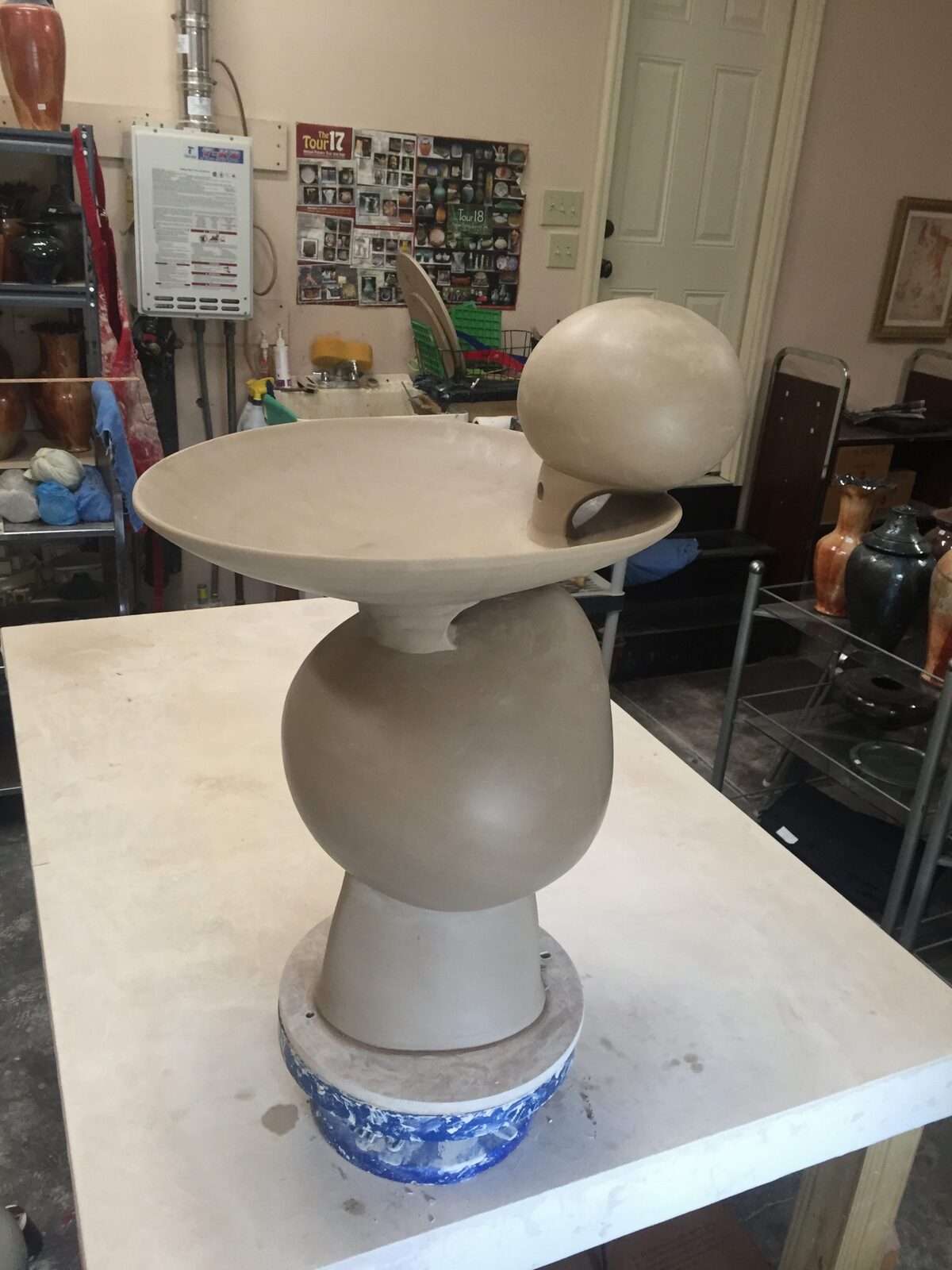 New pots in process