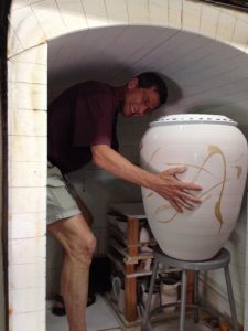 New work just fired for Art in the Park Blowing Rock Sat. July19