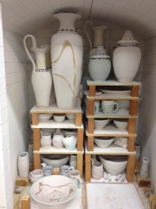 New Work Just Out Of The Kiln for King's Drive Art Walk April 26[10-6] 27 [11-5]