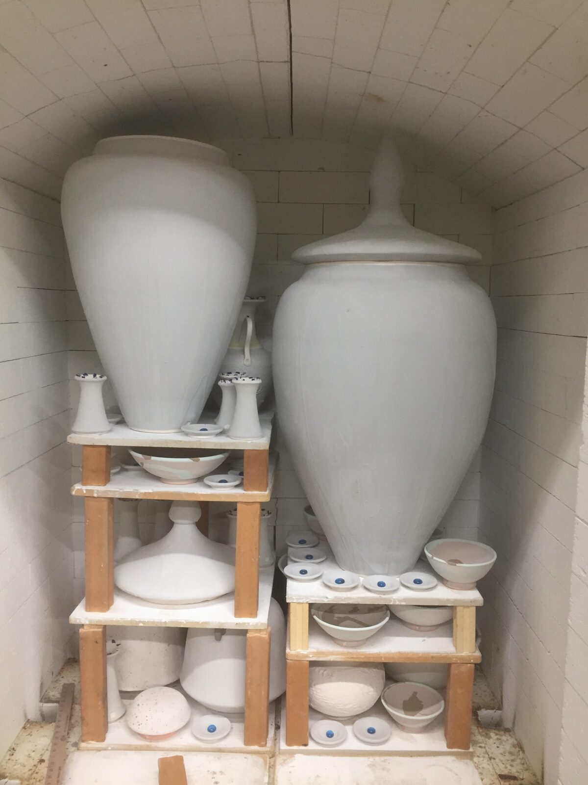 Steps in a recent firing