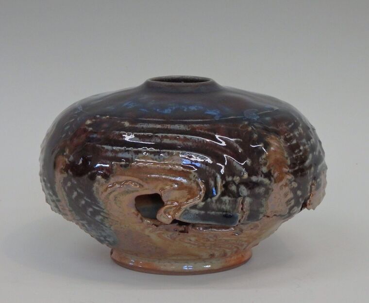 #346 torn metaphor pot