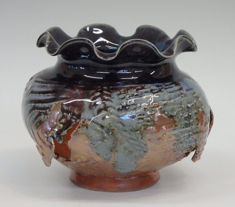 #347 torn metaphor pot