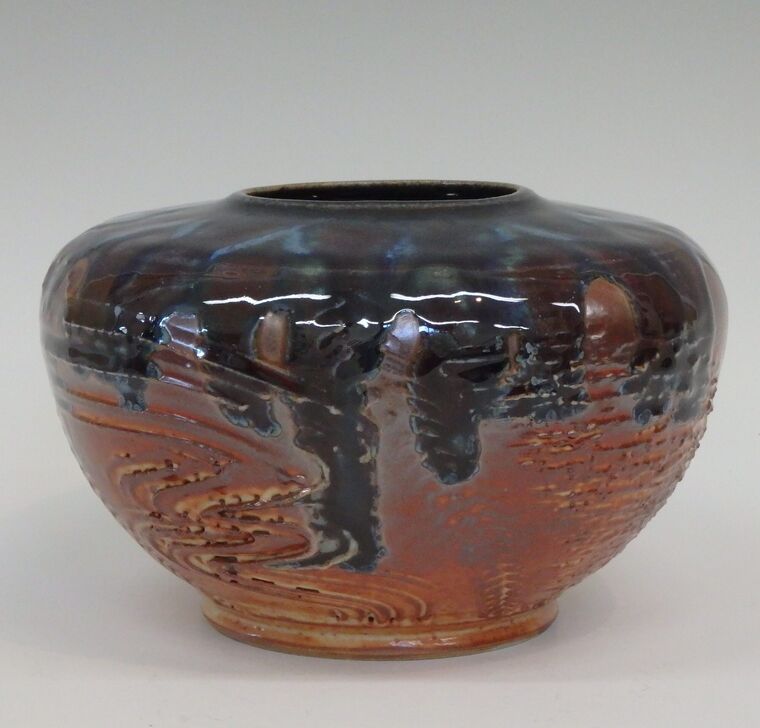 #353 textured jar