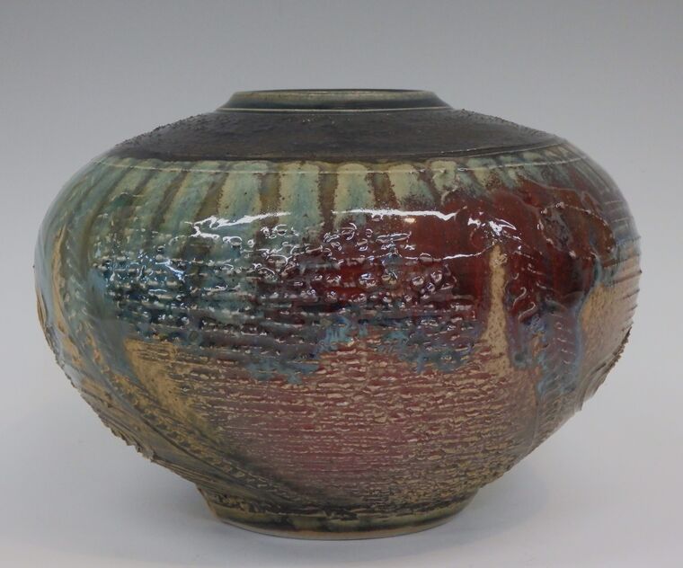 #355 textured jar