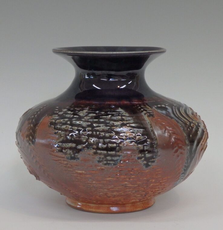 #358 textured vase
