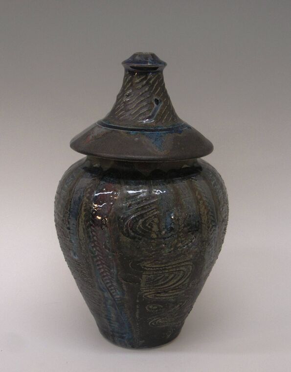 Item # 226 13" x 7.5" Olive Jar