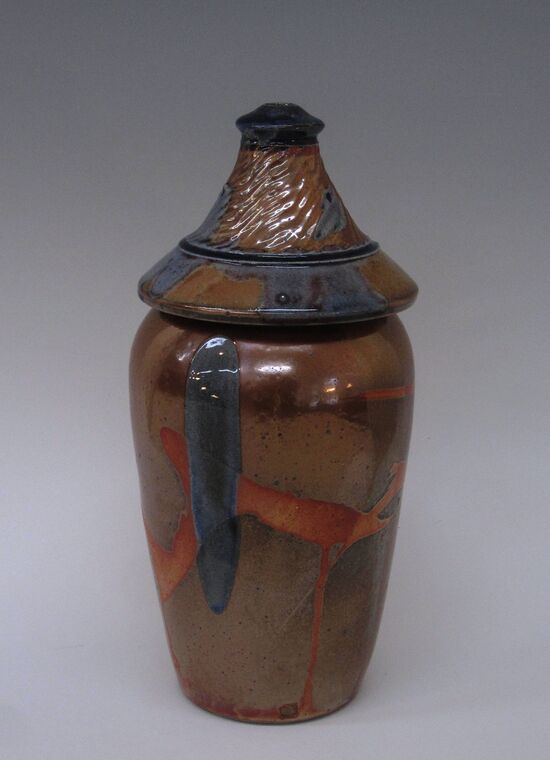 Item #227 13" x 6" Olive Jar