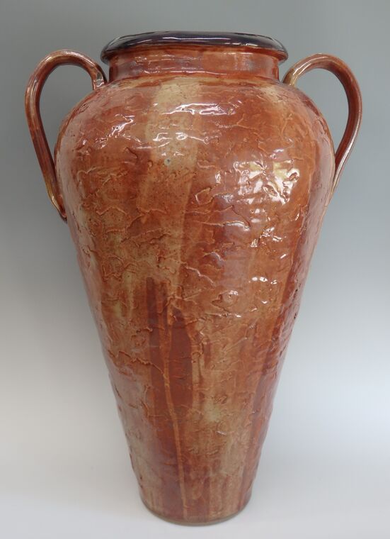 Item #292 Large Biblical Era Looking Water Jar 26" x 18"