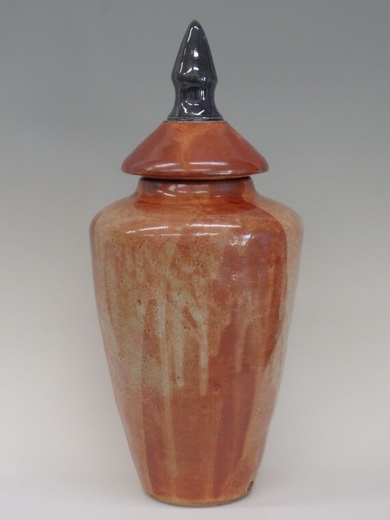 Item #322 Shino Lidded Jar