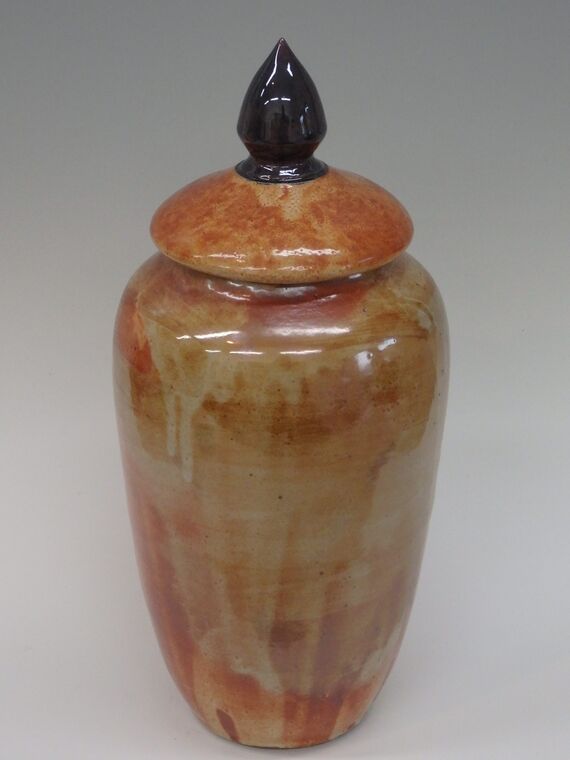 Item #327 Lidded Jar