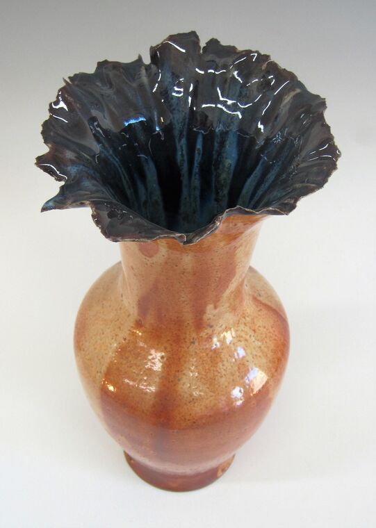 Item#283 Flared Rim Vase 13"x 6"