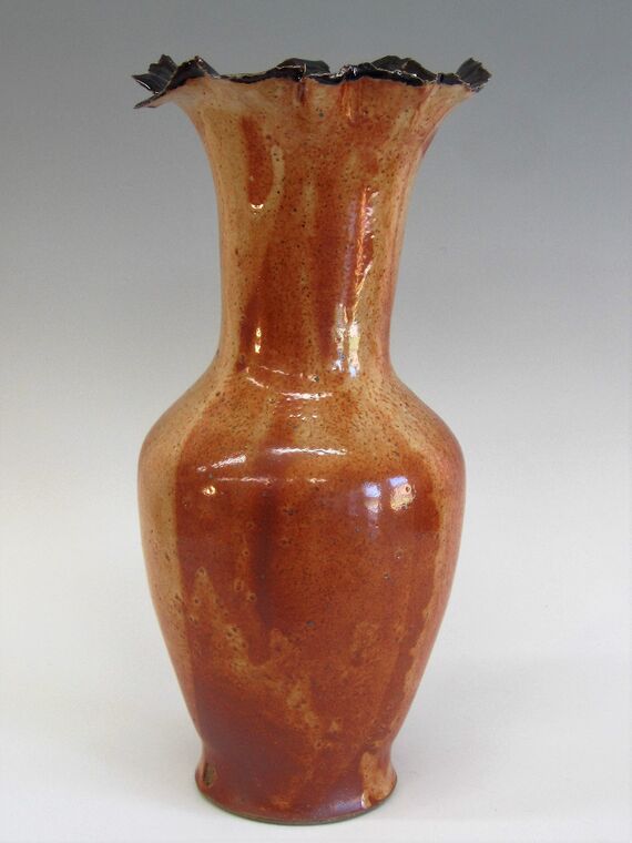 Item#283 Flared Rim Vase 13"x 6'