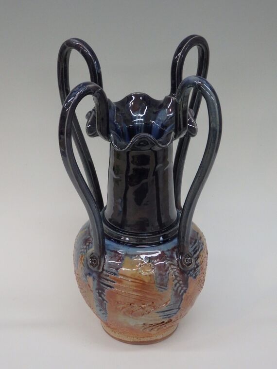 Item#330 4 Handled Vase