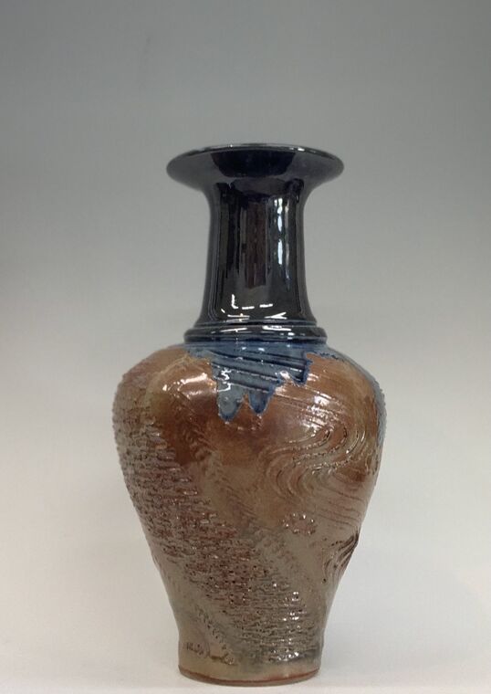 Item#340 Vase Shino and blue