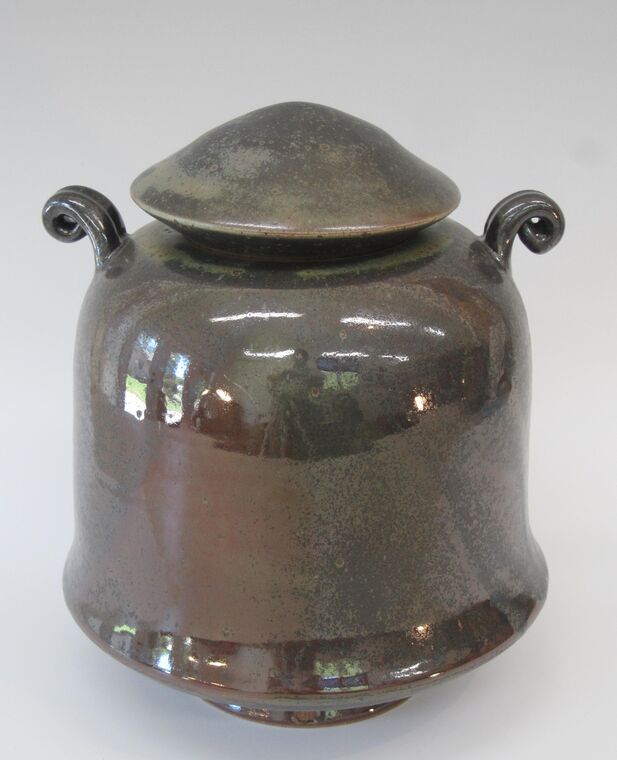 Lidded Jar 11" x 9" Item # 268