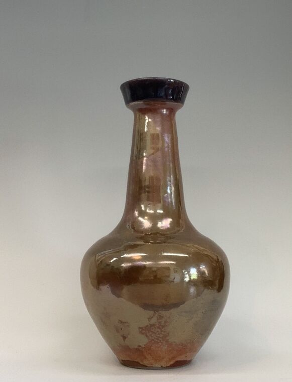 Item# 338 Vase Shino and blue