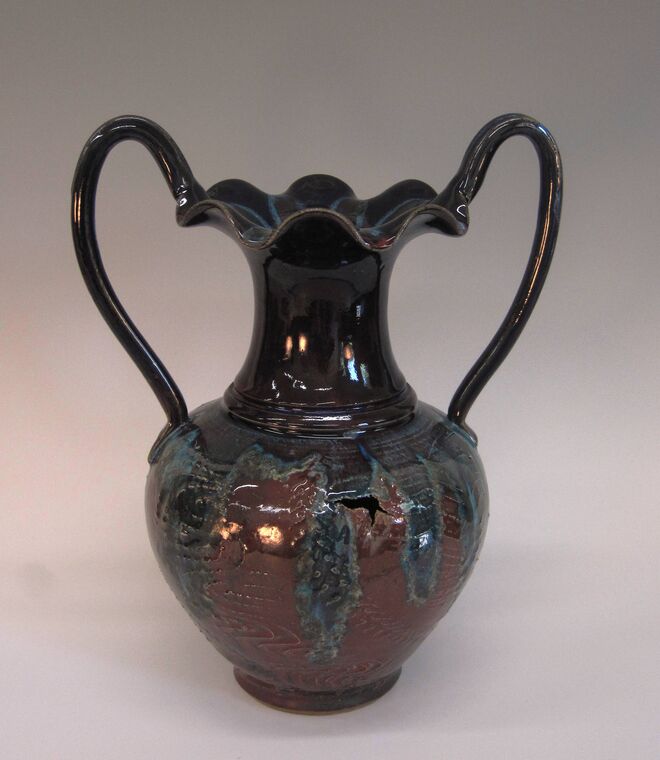 Vase with Handles 12.5" x 10" item # 252