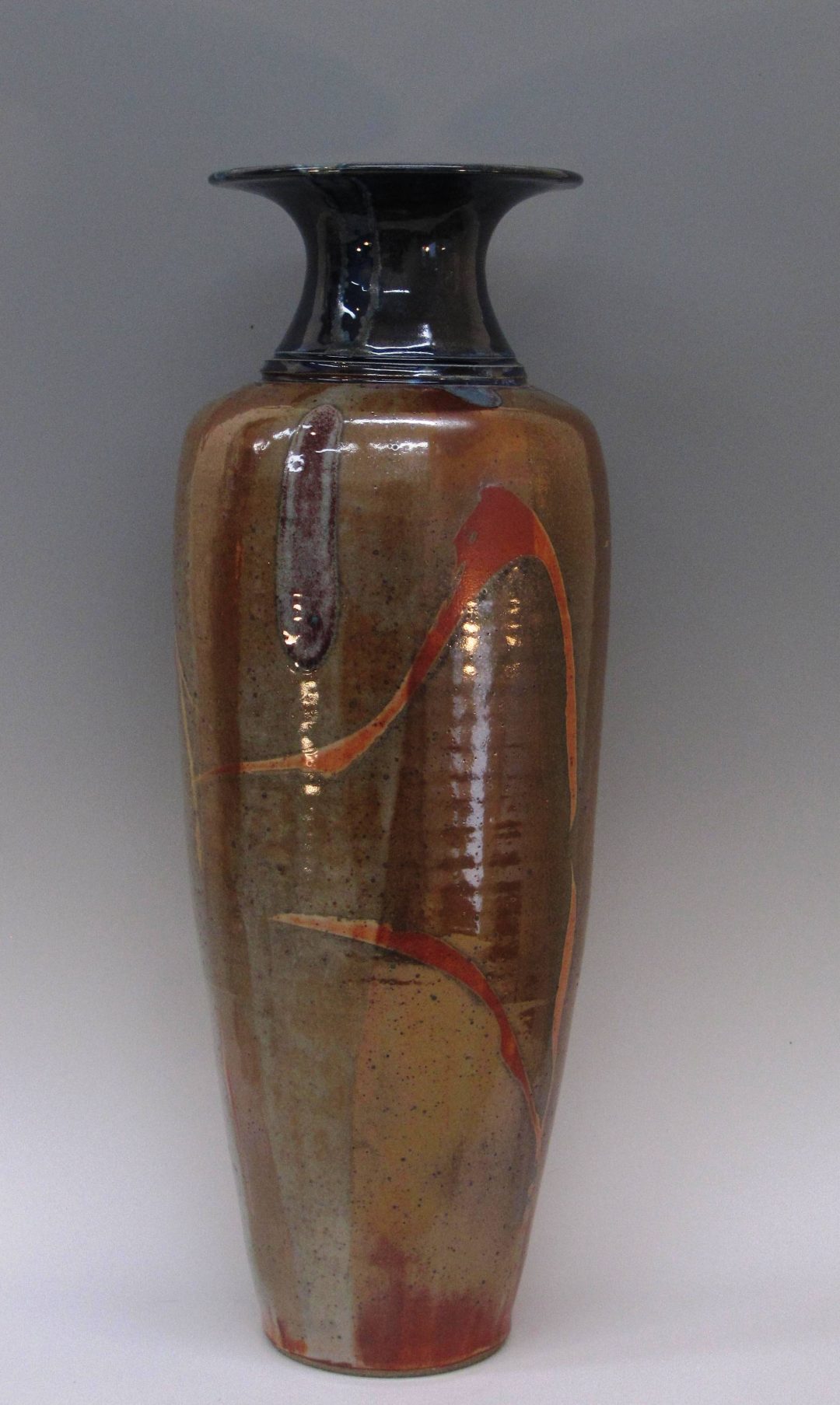 item # 221  25"x 9"  Vase