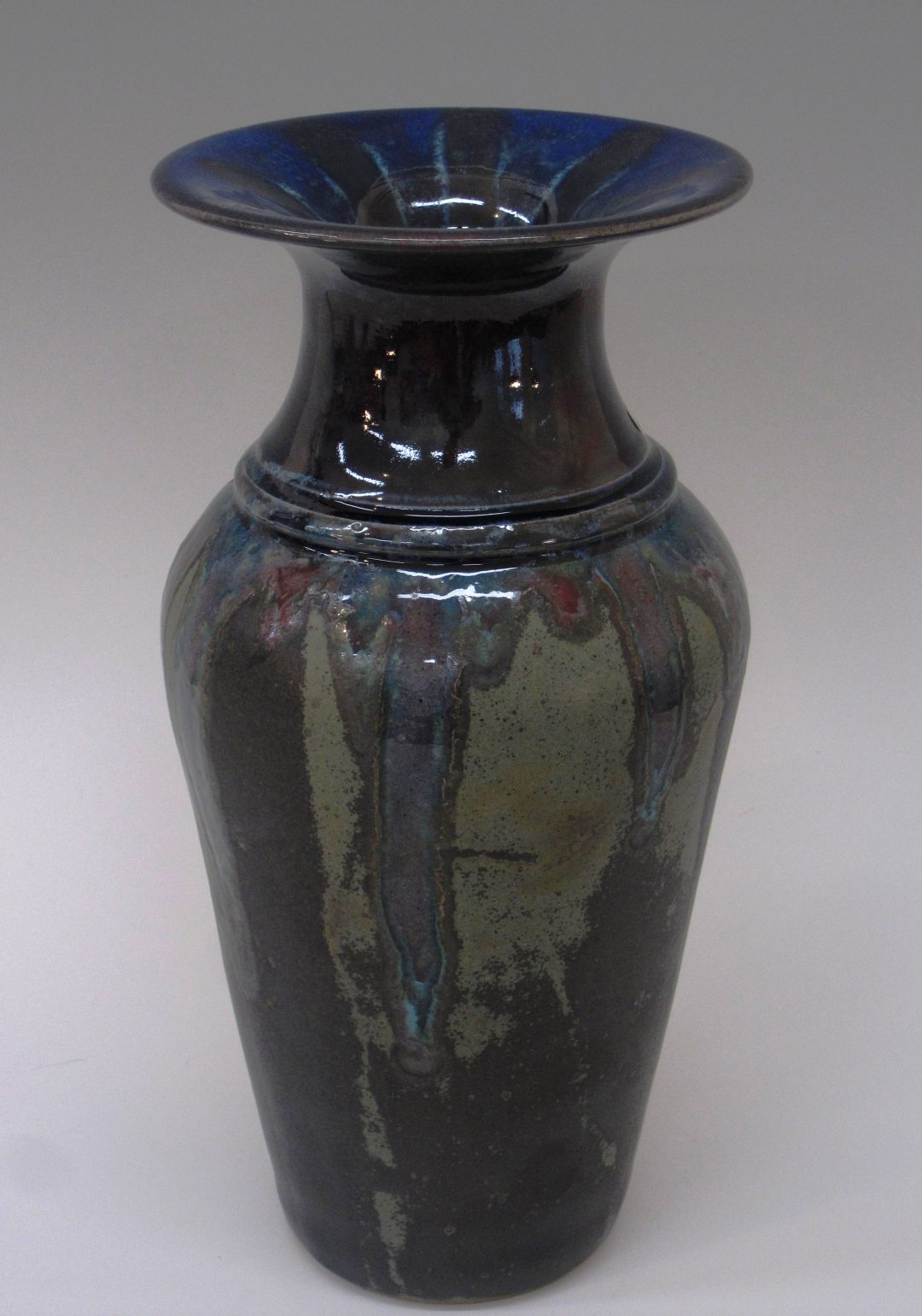 item # 235   13" x 6.25"  Vase