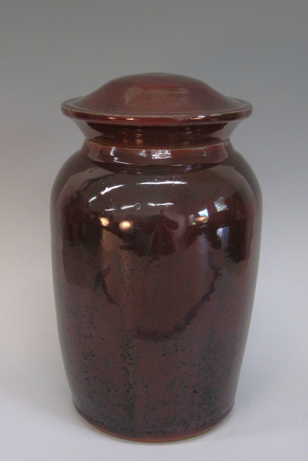 item # 228  12" x 7"  Olive Jar