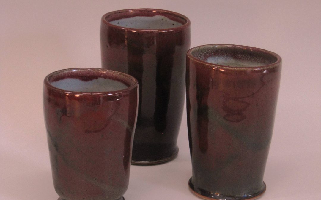 Assorted Tumblers  4.5" to 6" Tall