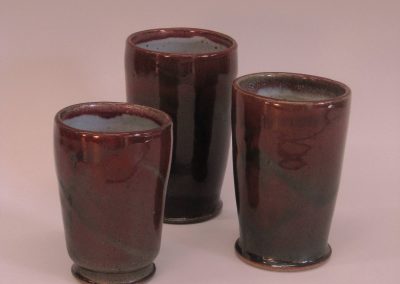 Assorted Tumblers  4.5" to 6" Tall