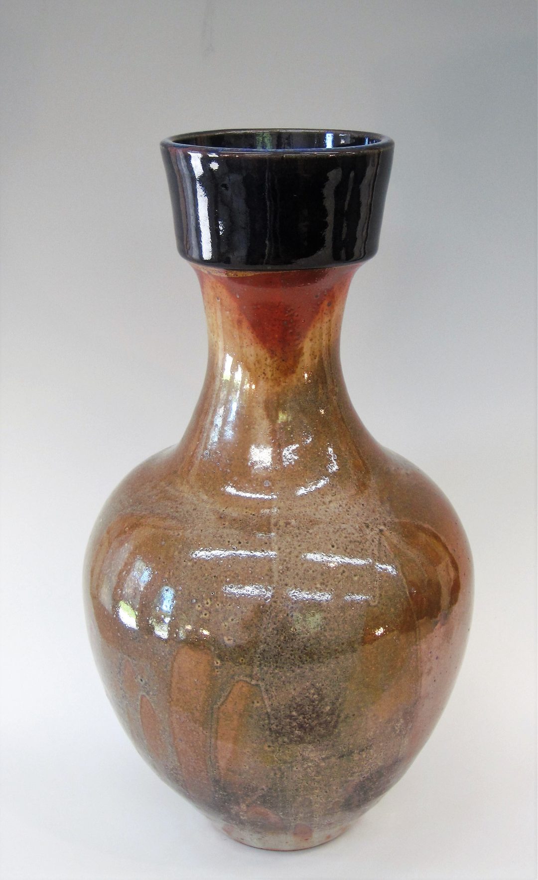 Shino Vase 18 1/2" x 9"  item # 263  $225