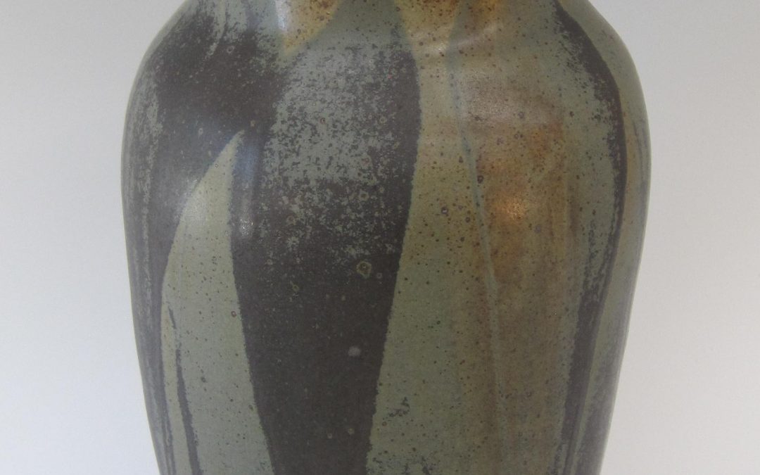 Lidded Jar 15" x 7 1/2"  Item # 264   $250