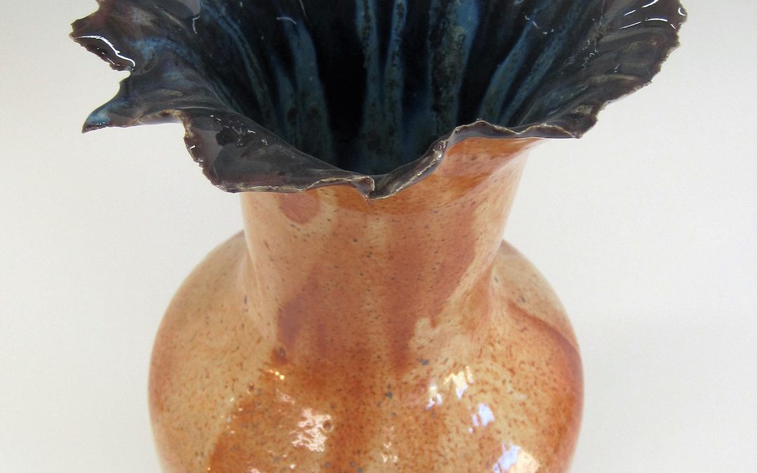 Item#283 Flared Rim Vase 13"x 6"  $95