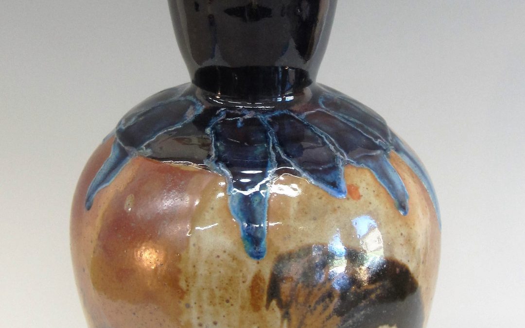 Item #284 Flared Rim Vase 17"x 7 1/2"  $225