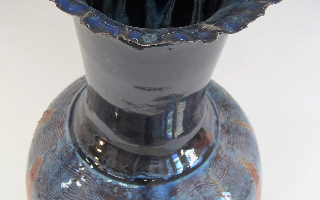 Item # 286 Flared Rim Vase 16"x 7"  $195