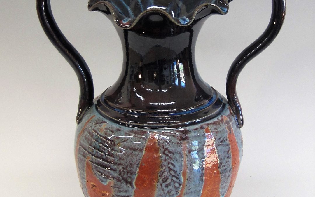 Item #289 Vase 12 1/2" x 10"  $165