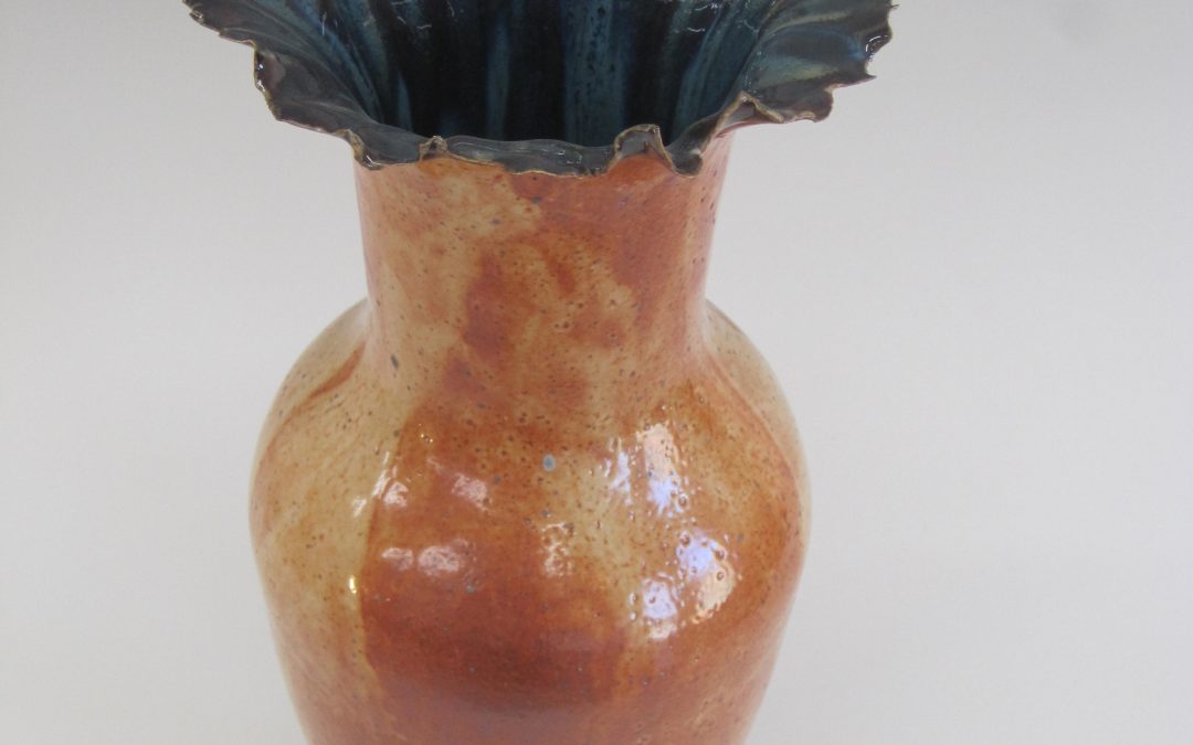 Item# 280 Flared Rim Vase 13"x 6"  $85