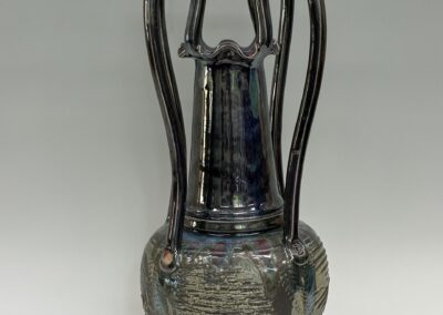 4 handled vase 18 1/2″ x 9″  $595